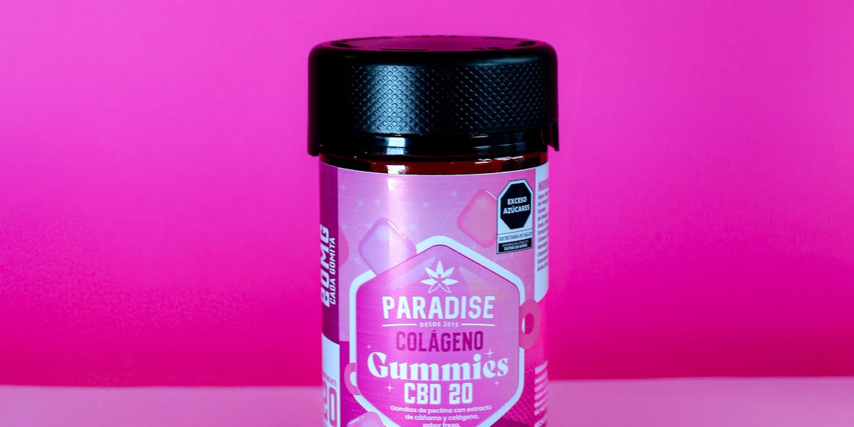 colágeno em goma